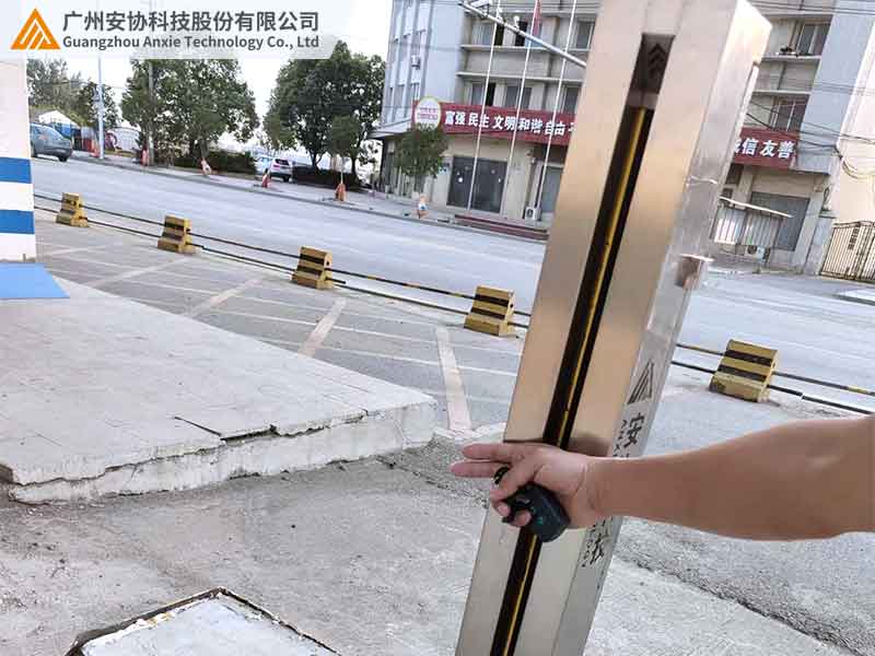 抗陽光單邊光柵在戶外地磅的應(yīng)用