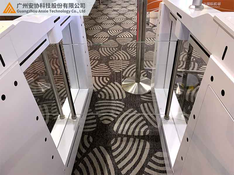 單邊光柵機場快速通行檢測裝置